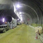 <p>トンネル掘削状況<br />平成28年2月末</p>
