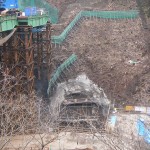 <p>橋の基礎掘削状況<br />平成28年2月末</p>
<p>橋の基礎掘削状況<br />平成28年2月末</p>