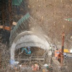 <p>橋の基礎掘削状況<br />平成28年3月26日</p>
