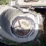 <p>橋脚の基礎掘削状況<br />平成28年5月31日</p>
<p>橋脚の基礎掘削状況<br />平成28年5月31日</p>
